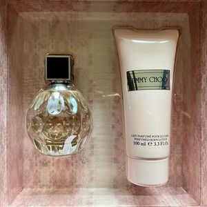 Jimmy Choo gift set - Eau de toilette (2oz) and perfumed body lotion (3.3oz)